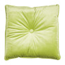 Sierkussen met knoop - groen - 45x45 cm 