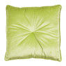 Sierkussen met knoop - groen - 45x45 cm 