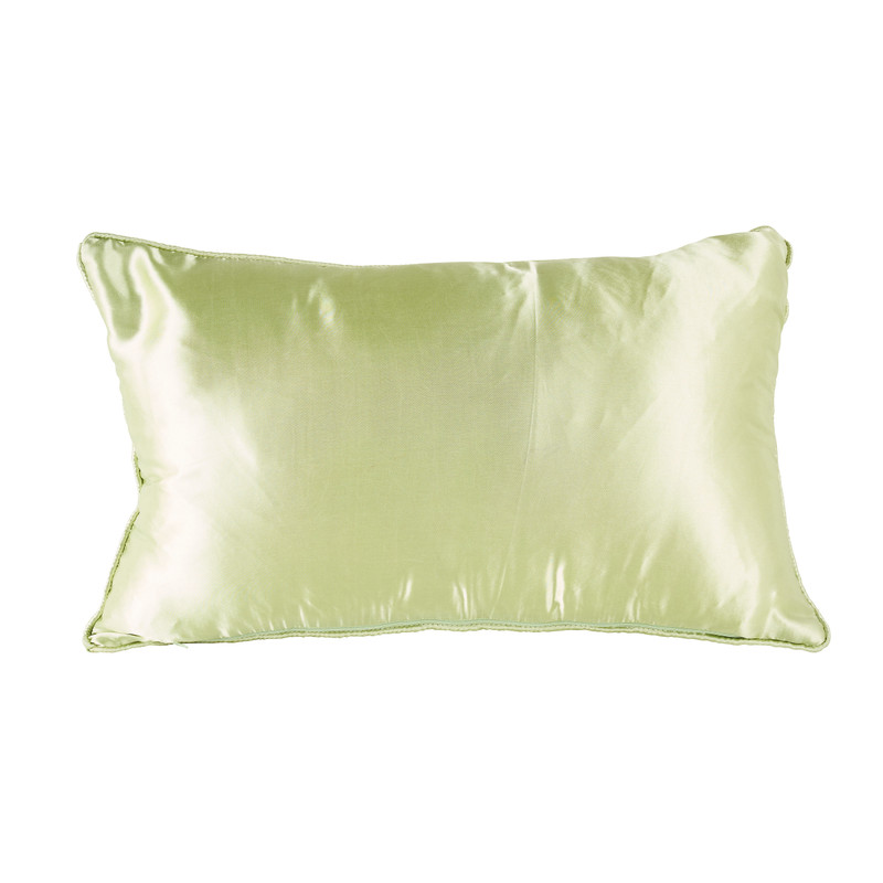 Sierkussen satijn gradient - groen - 30x50 cm 