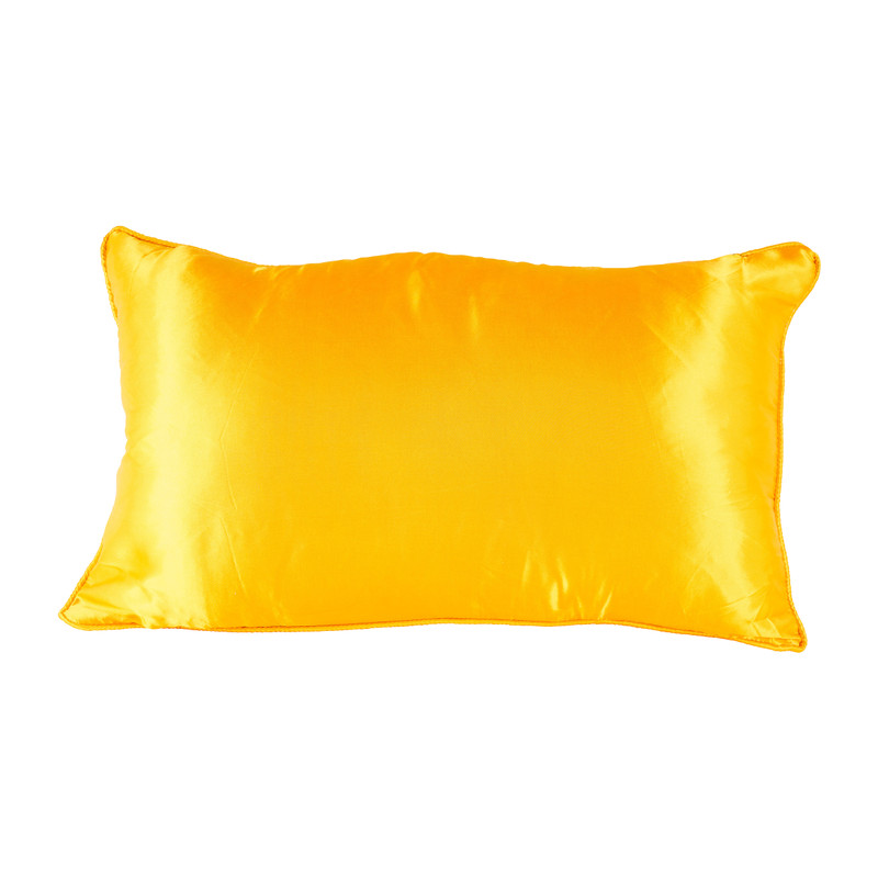 Sierkussen satijn gradient - geel - 30x50 cm 
