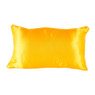 Sierkussen satijn gradient - geel - 30x50 cm 