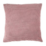 Sierkussen blokje - poederroze - 60x60 cm 