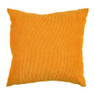 Sierkussen rib - okergeel - 45x45 cm 