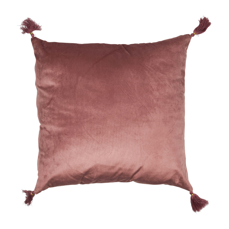 Sierkussen mandala - donkerroze - 45x45 cm 