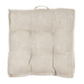 Zitkussen washed - beige - 44x44 cm