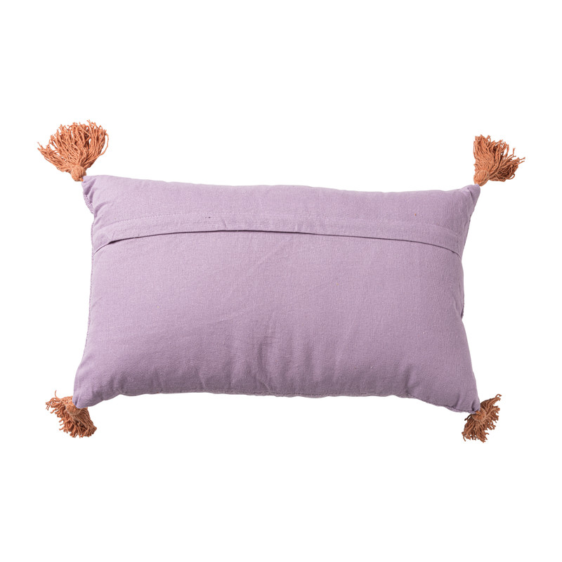 Kussen maan - paars - 30x50 cm