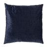 Sierkussen velvet - donkerblauw - 60x60 cm