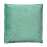 Sierkussen imitatie bont - groen - 45x45 cm 
