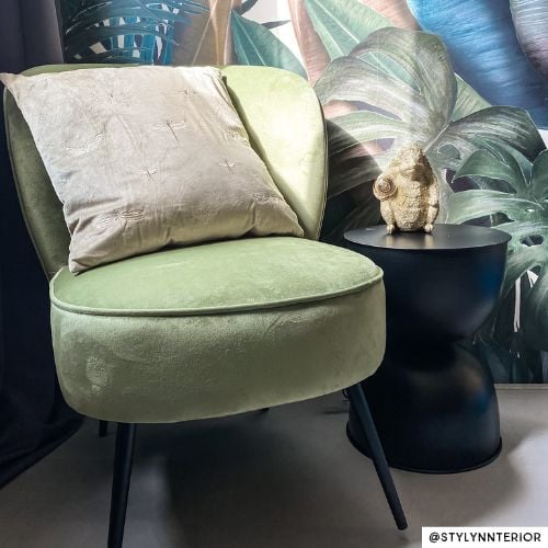 Sierkussen libelle - beige - 45x45 cm