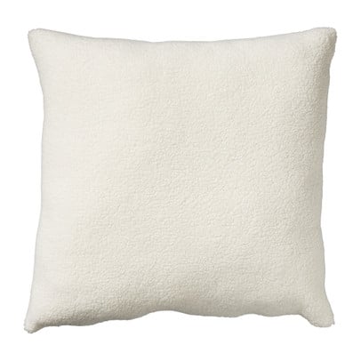 Sierkussen teddy - beige - 45x45 cm 