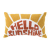 Sierkussen hello sunshine - terra/geel - 50x30 cm 