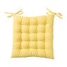 Zitkussen - geel - 40x40 cm
