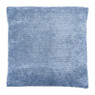Sierkussen blokje - steenblauw - 60x60 cm