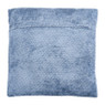 Sierkussen blokje - steenblauw - 60x60 cm