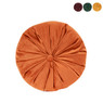 Sierkussen velvet rond - 28x28x4 cm - diverse varianten