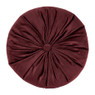 Sierkussen velvet rond - 28x28x4 cm - diverse varianten