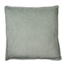 Sierkussen rib met bies - mint - 45x45 cm