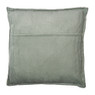 Sierkussen rib met bies - mint - 45x45 cm