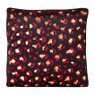 Sierkussen velvet luipaard - rood - 45x45 cm