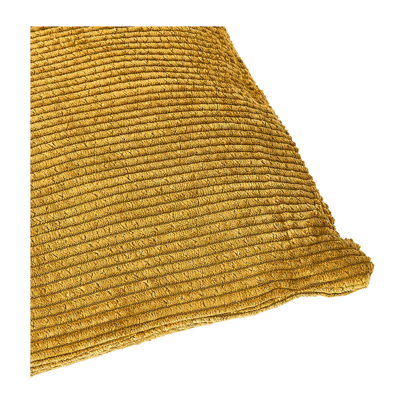 Sierkussen rib - groen - 40x40 cm