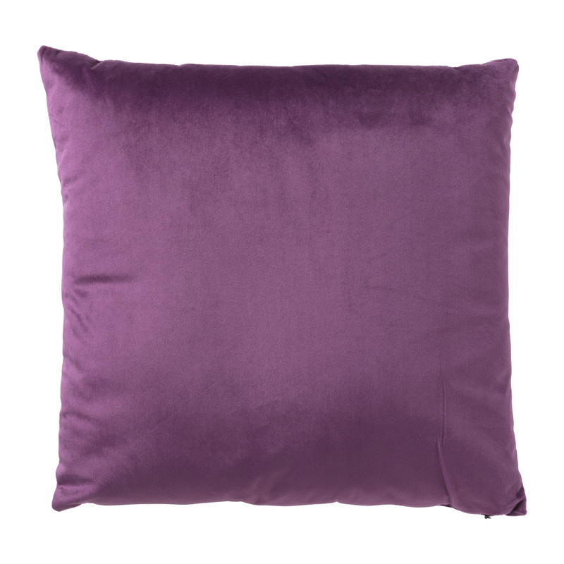 Sierkussen streep - paars - 43x43 cm