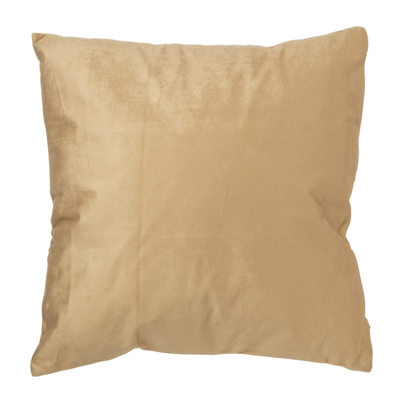 Sierkussen kraanvogel - geel - 45x45 cm 