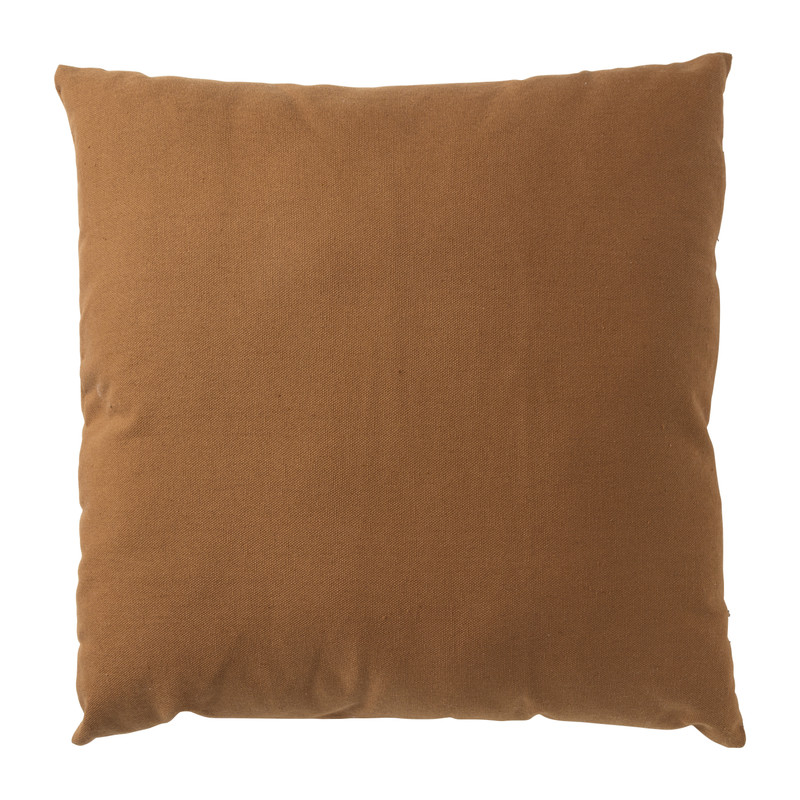 Sierkussen abstract - bruin - 45x45 cm 