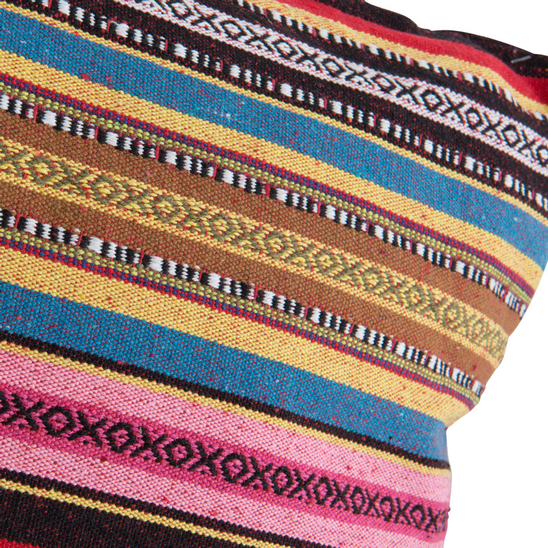 Sierkussen Mexican - multikleur - 57x57 cm