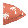 Kussen palmboom - rood - 40x40 cm