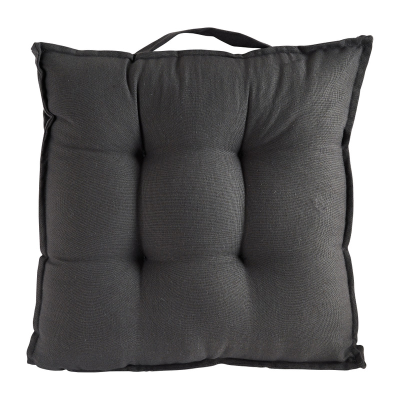 Matraskussen - grijs - 45x45x5 cm