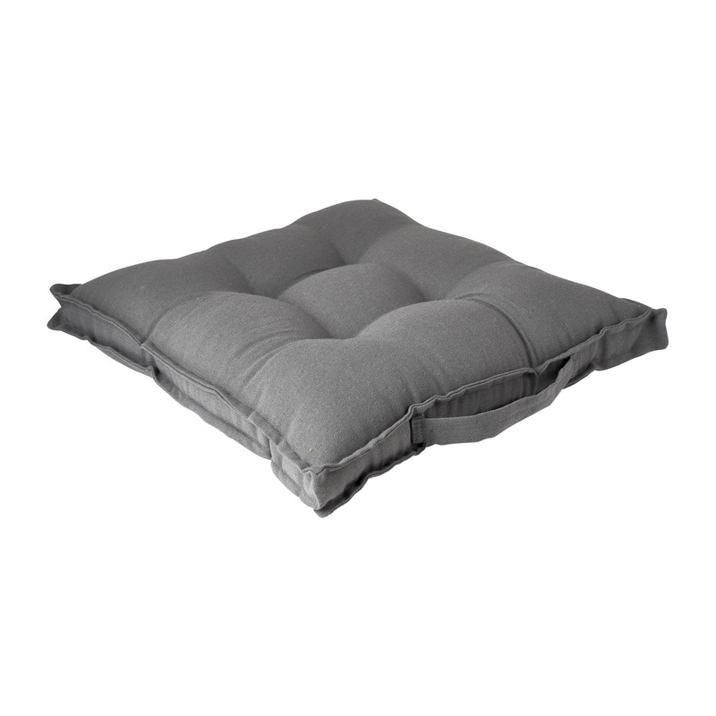 Matraskussen - grijs - 45x45x5 cm