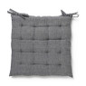 Zitkussen - grijs - 40x40 cm 