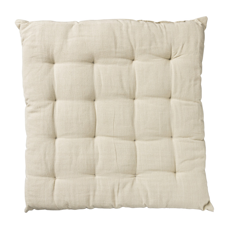 Zitkussen - lichtgrijs - 40x40 cm