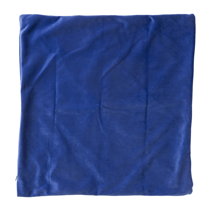 Kussenhoes streep - blauw - 43x43 cm