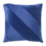 Kussenhoes streep - blauw - 43x43 cm