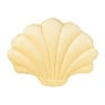 Kussen schelp - geel - 45x32 cm