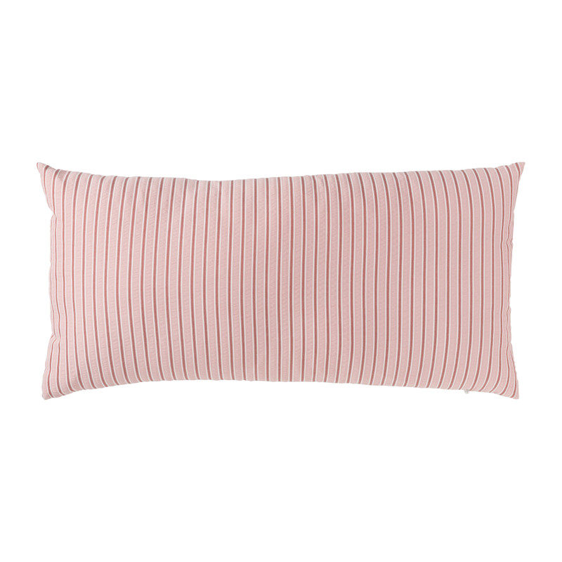 Kussen streep - roze - 60x30 cm