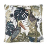 Sierkussen fluweel - vogels - 45x45 cm