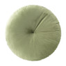 Sierkussen rond - groen - ⌀45 cm