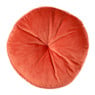 Sierkussen velvet - oranje - ?28 cm
