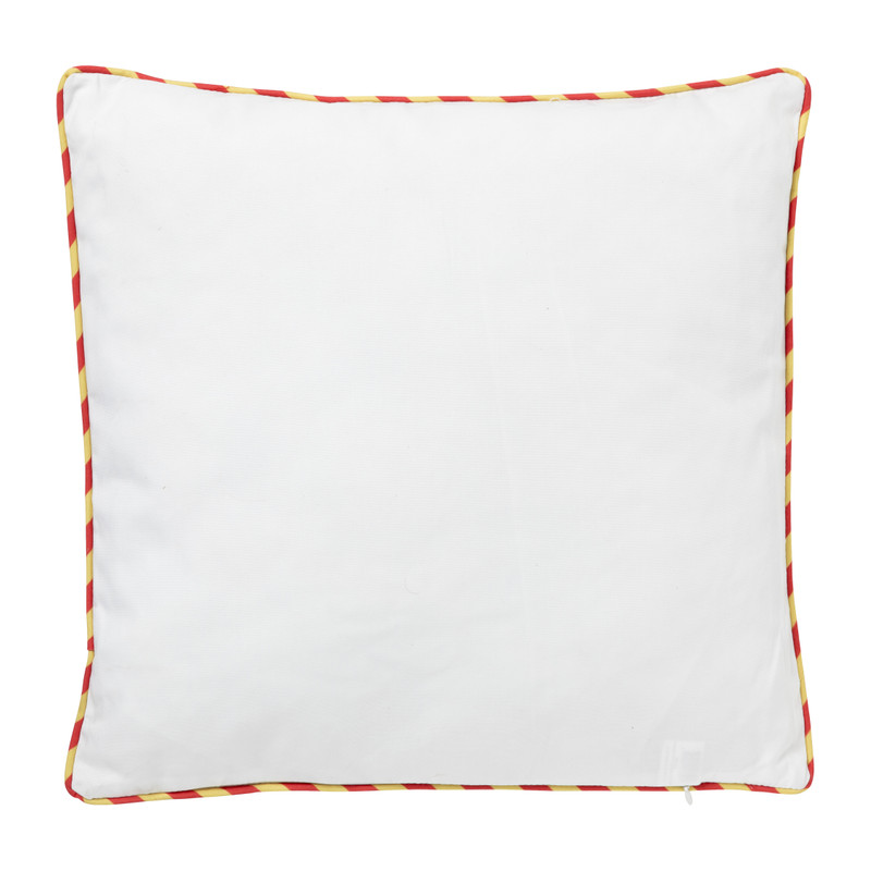 Sierkussen funky kaketoe - beige - 45x45 cm