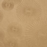 Gordijn zon relief print - goudkleurig - 140x260 cm