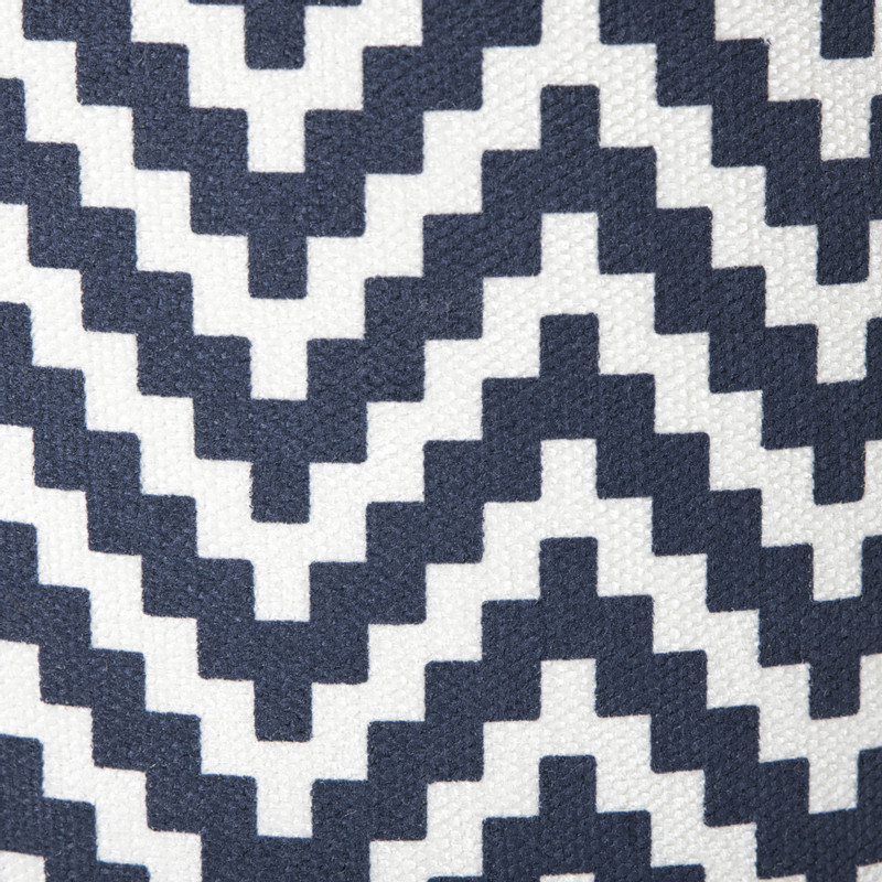 Lampenkap zigzag klein - zwart/wit - ø21x15.5 cm