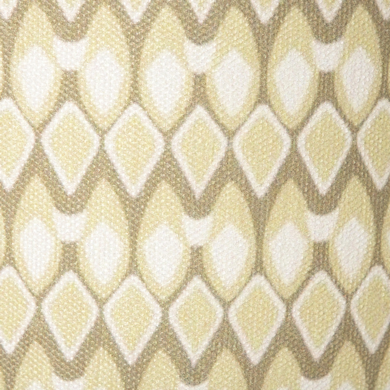 Lampenkap print groot - geel - ø24.5x17.5 cm