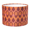 Lampenkap wieber - roze/oranje - ø24.5x17.5 cm