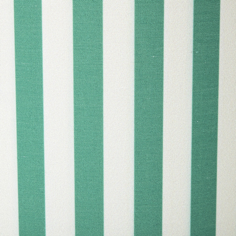 Lampenkap streep - groen/wit - ø24.5x17.5 cm