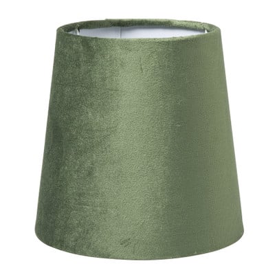 Lampenkap taps mini - groen - ø17x13 cm