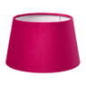 Lampenkap taps klein - roze - ø23x14 cm