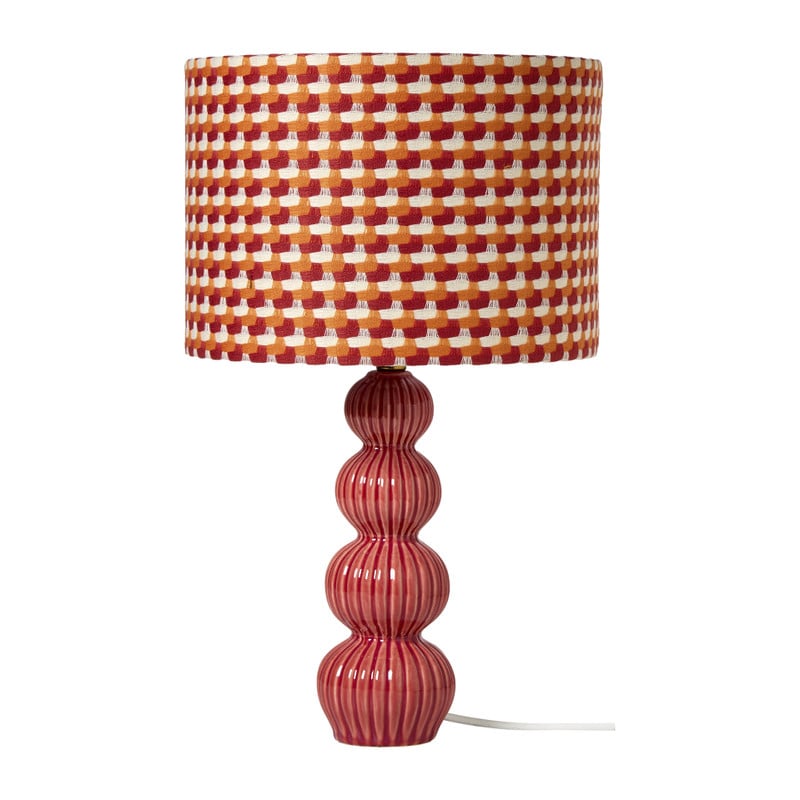 Lampenkap gevlochten groot - ø24.5x17.5 cm