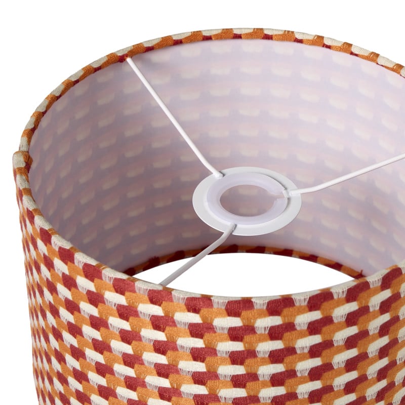 Lampenkap gevlochten groot - ø24.5x17.5 cm